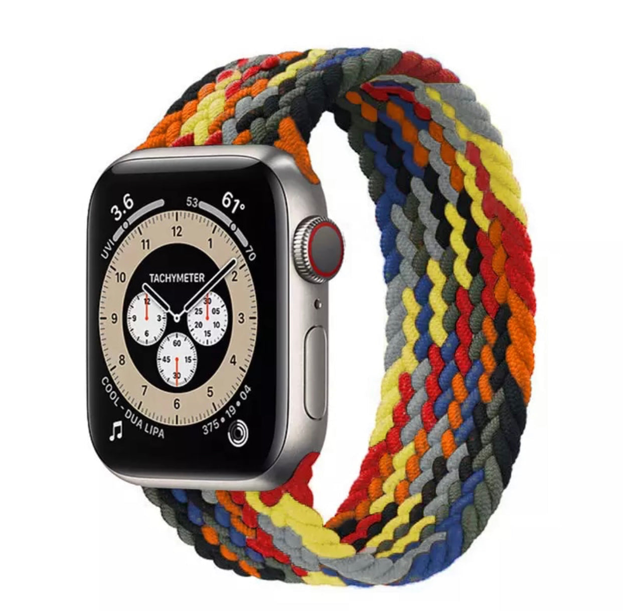 Premium Designers Speciality Nylon Braided Apple Watch Bands- for New Apple Watch Series 7 45mm - Super Savings Technologies Co.,LTD Premium Designers Speciality Nylon Braided Apple Watch Bands- for New Apple Watch Series 7 45mm - Super Savings Technologies Co.,LTD